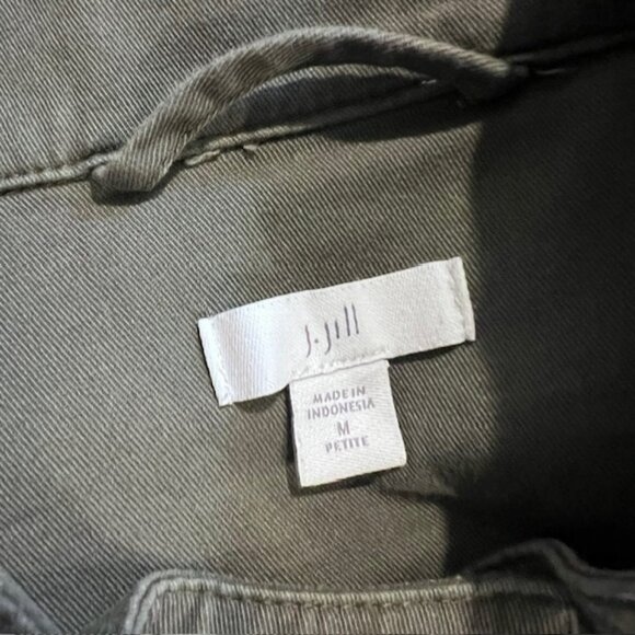 J. Jill Green Long Sleeve Jacket Size MP - Picture 9 of 9